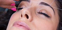 eyebrow threading services