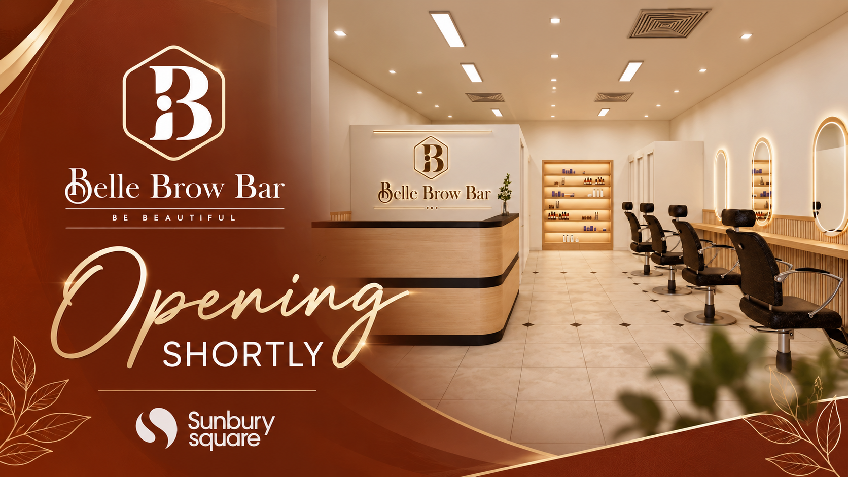 Belle Brow Bar Coming Soon